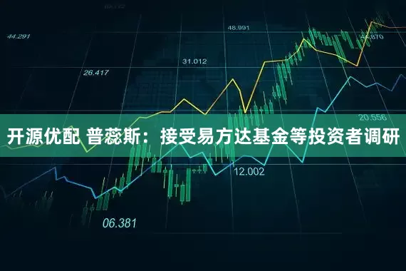 开源优配 普蕊斯:接受易方达基金等投资者调研